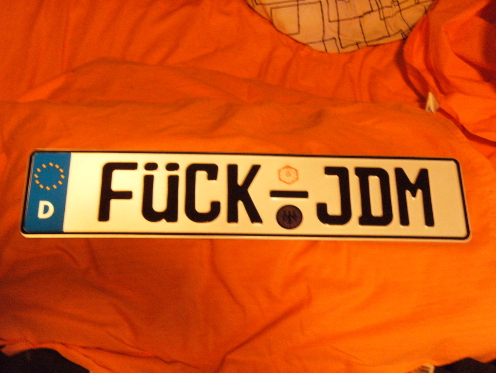 Euro Plate...who makes the best custom plate?